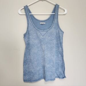American Eagle Outfitters Light Blue Scoop Neck Sleeveless Tank Top Womens Small